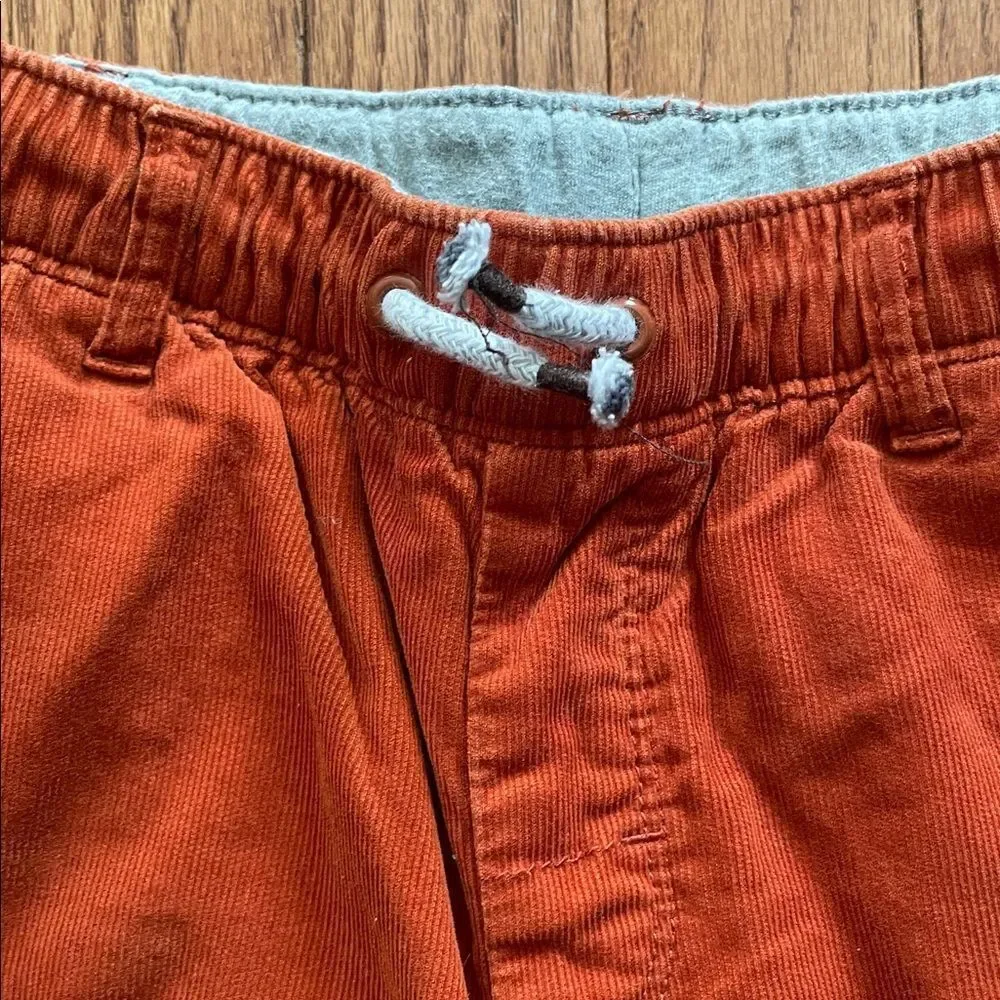 Gymboree orange corduroy